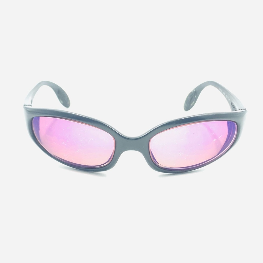 Vintage Killer Loop Black Oval Sunglasses Frames